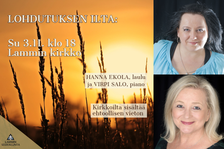 HANNA EKOLA, laulu ja VIRPI SALO,piano
